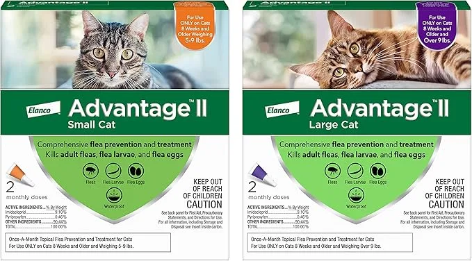 Advantage II Flea Prevention for Cats – Value Pack