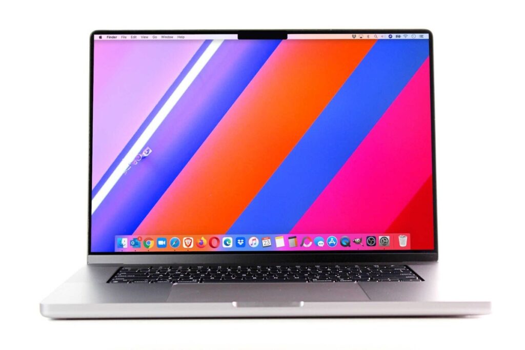 Apple MacBook Pro 14-inch (M1 Max, 16GB RAM, 2TB SSD) – Silver