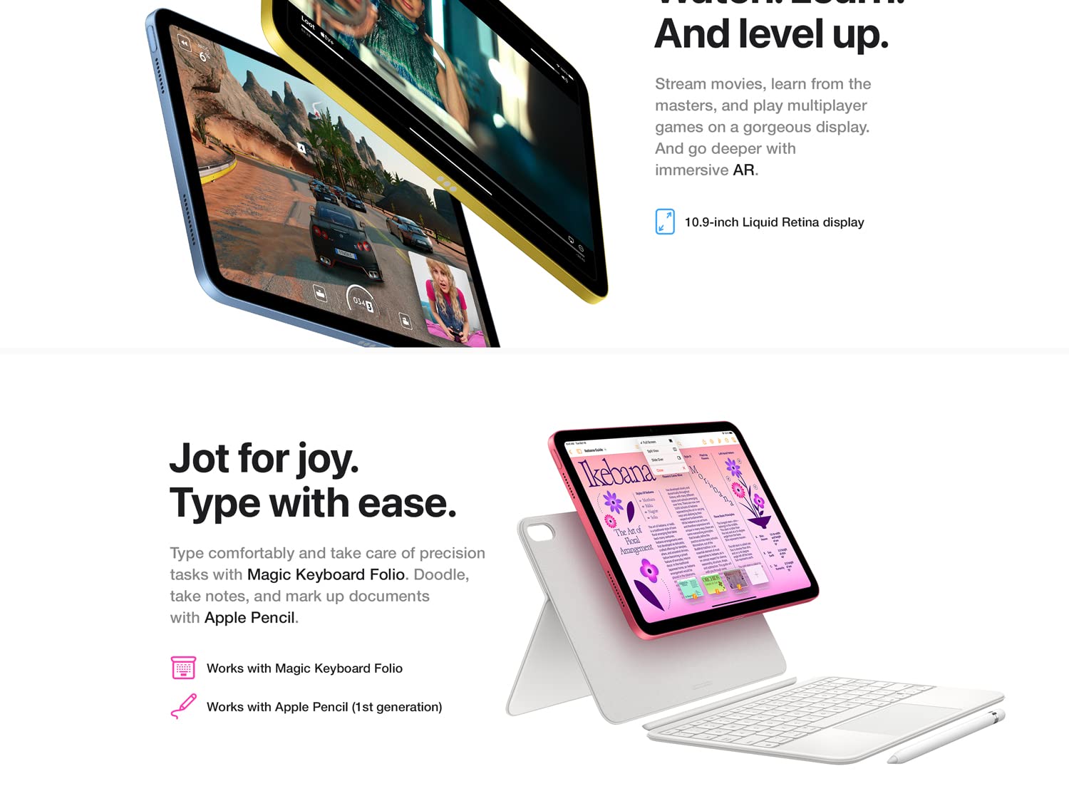 Apple iPad Pro 12.9-inch (6th Gen, 2TB, Wi-Fi) – Pink