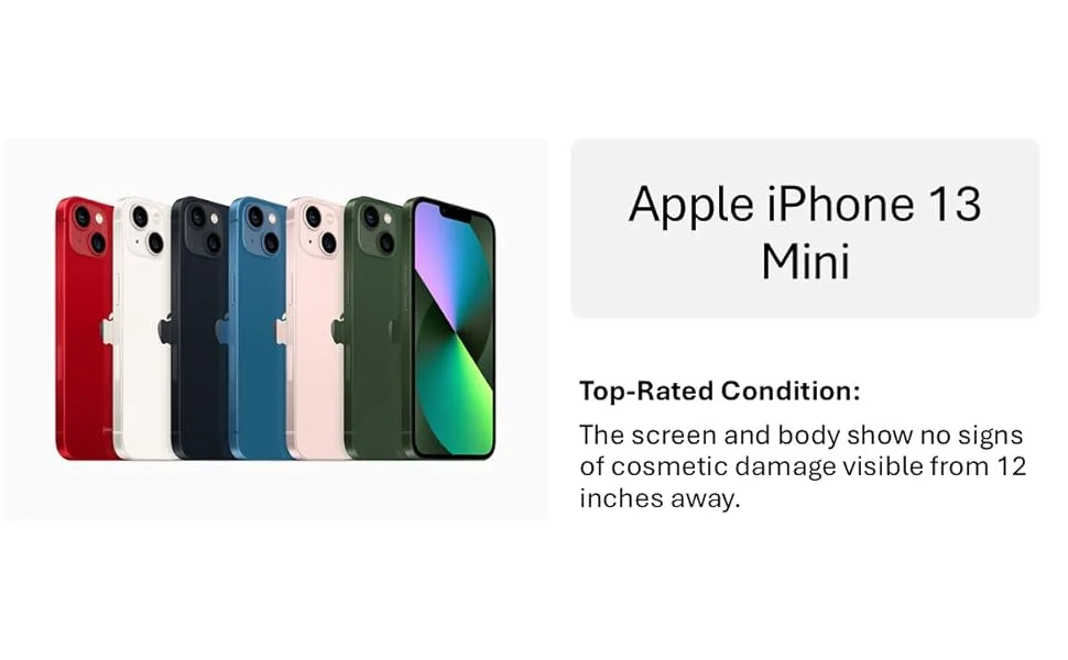 Apple iPhone 13 Mini (256GB, Midnight)