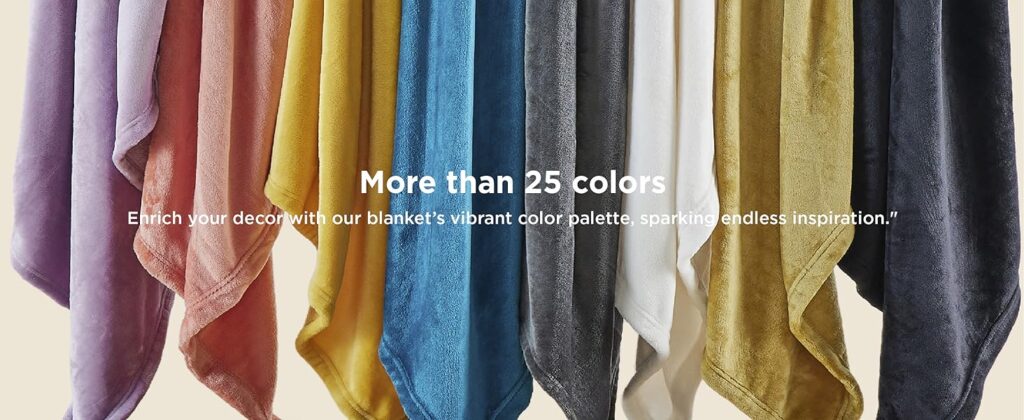 Bedsure Fleece Blanket Throw – 1-Pack