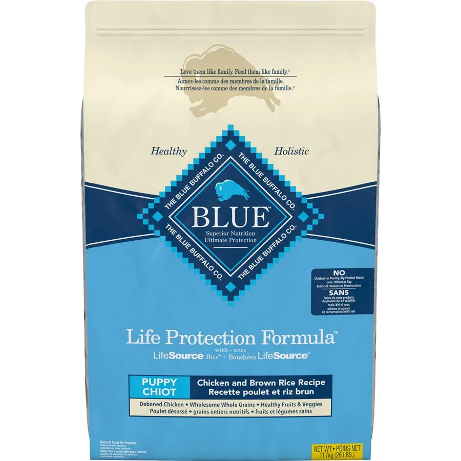 Blue Buffalo Life Protection Formula Puppy Chicken & Brown Rice Recipe Dry Dog Food