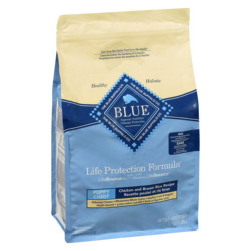Blue Buffalo Life Protection Formula Puppy Chicken & Brown Rice Recipe Dry Dog Food