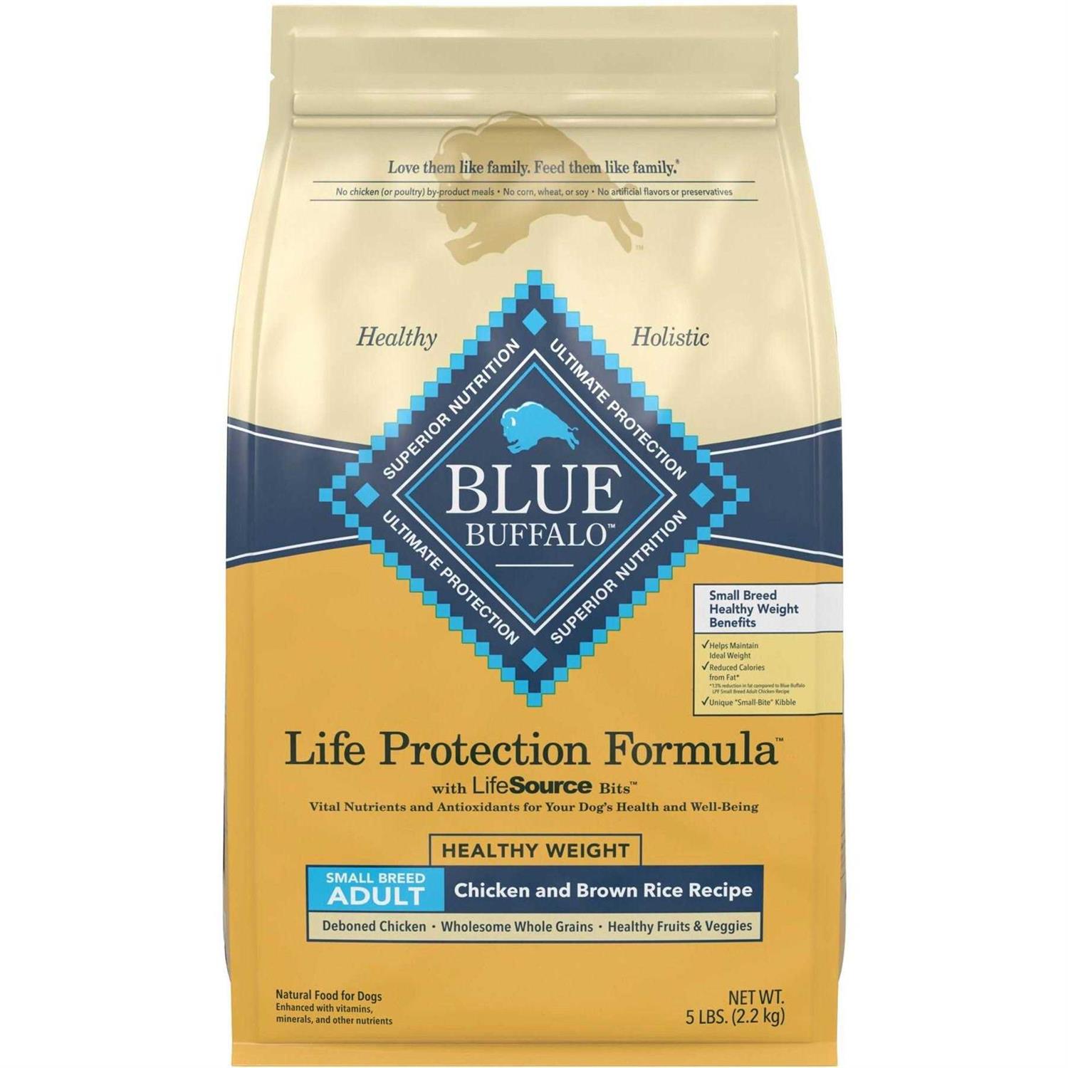 Blue Buffalo Life Protection Formula Small Breed Chicken & Brown Rice Recipe Dry Dog Food