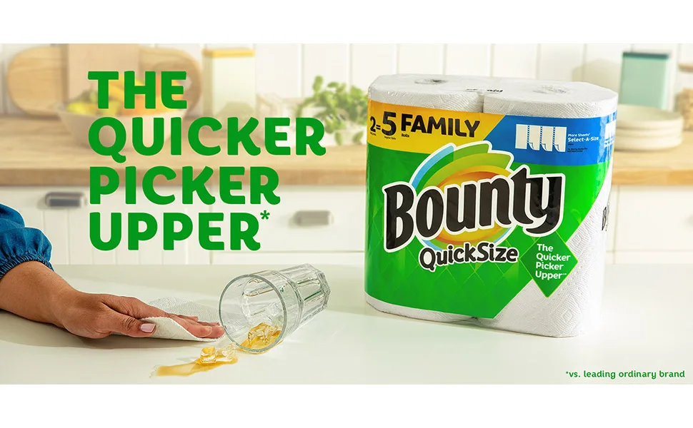Bounty Quick-Size Paper Towels – Mega Pack