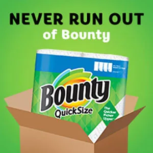 Bounty Quick-Size Paper Towels – Mega Pack