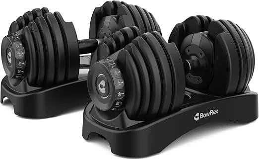 Bowflex SelectTech 552 Adjustable Dumbbells – Pair