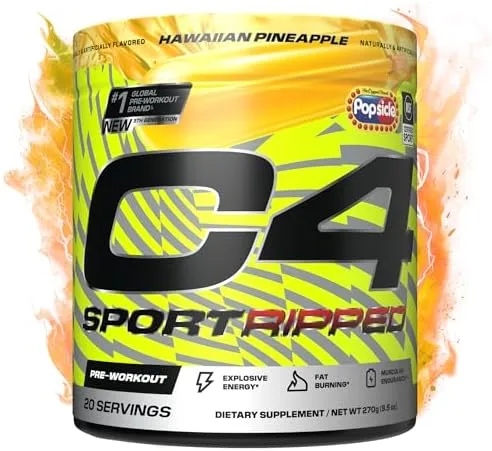 Cellucor C4 Original Pre Workout Powder – Flavor: Lemon Lime, Size: 60 Servings