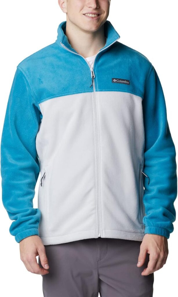 Columbia Men’s Steens Mountain Full Zip 2.0 Fleece – Color: Burgundy, Size: Small