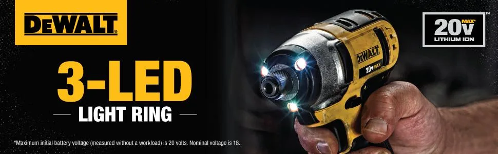 DeWalt 20V MAX Impact Driver Kit