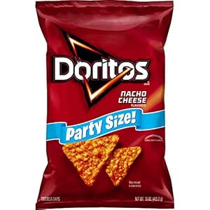 Doritos Nacho Cheese Flavored Tortilla Chips, 9.25 oz