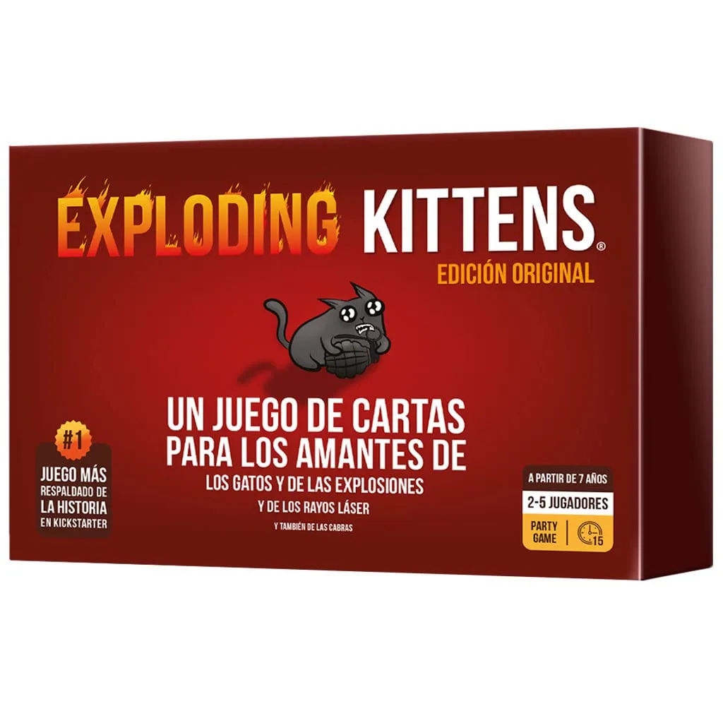 Exploding Kittens Card Game – Paperback