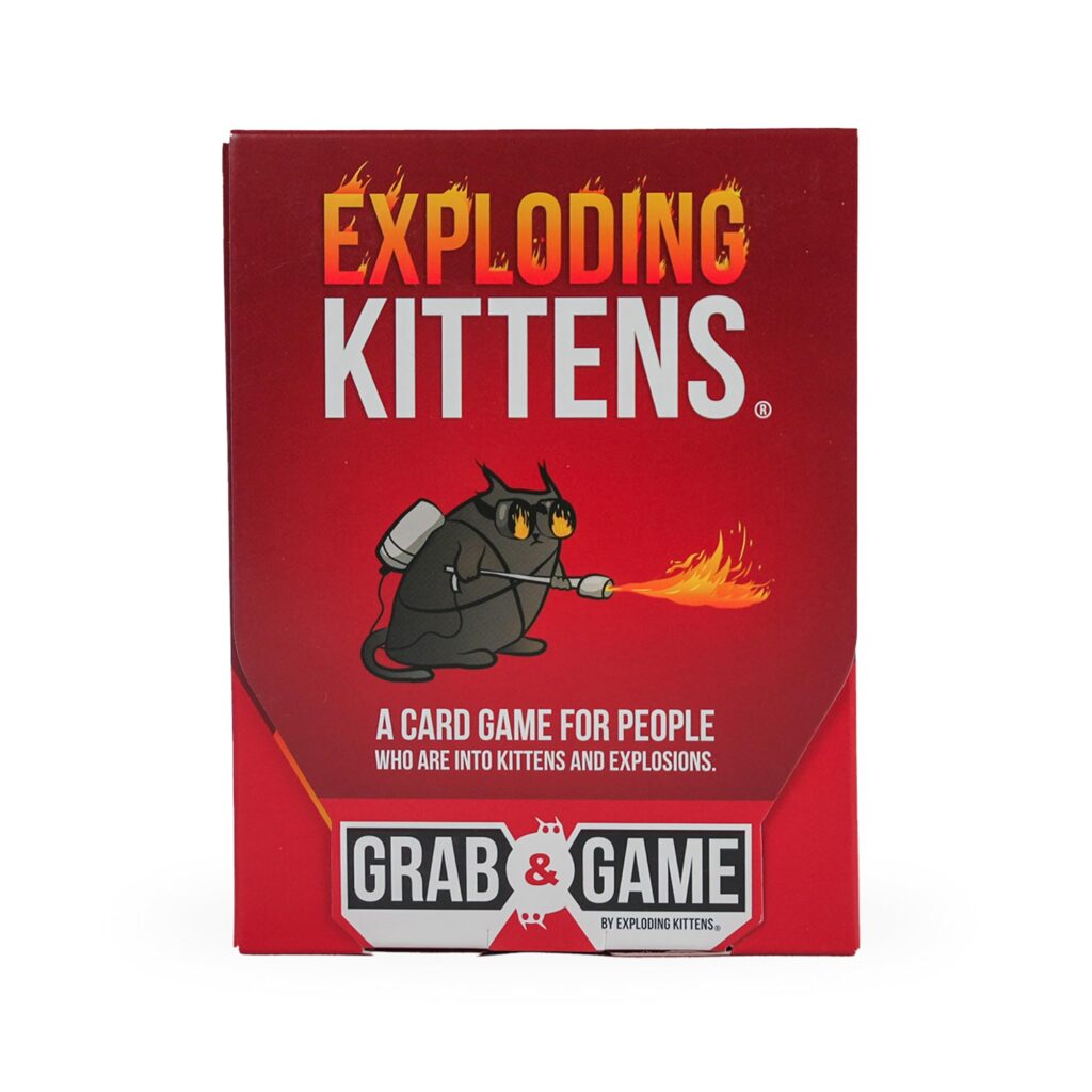 Exploding Kittens Card Game – Paperback