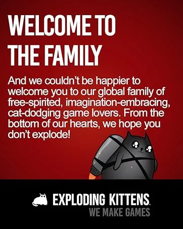 Exploding Kittens Card Game – Paperback