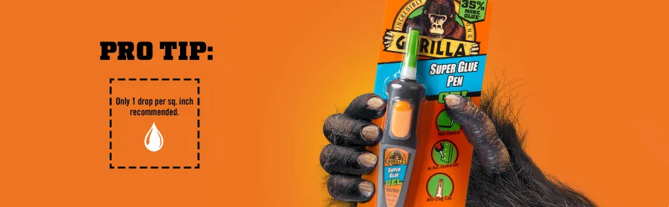 Gorilla Super Glue Gel – Mega Pack