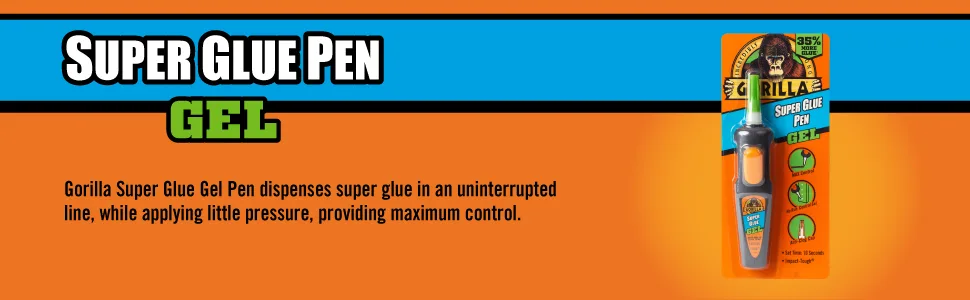 Gorilla Super Glue Gel – Mega Pack