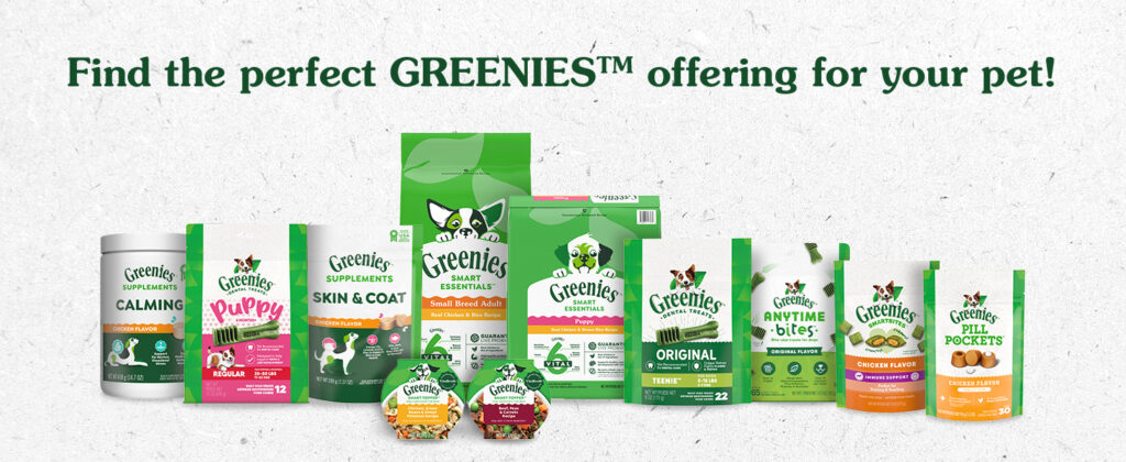 Greenies Original TEENIE Dog Dental Treats – Pack of 2