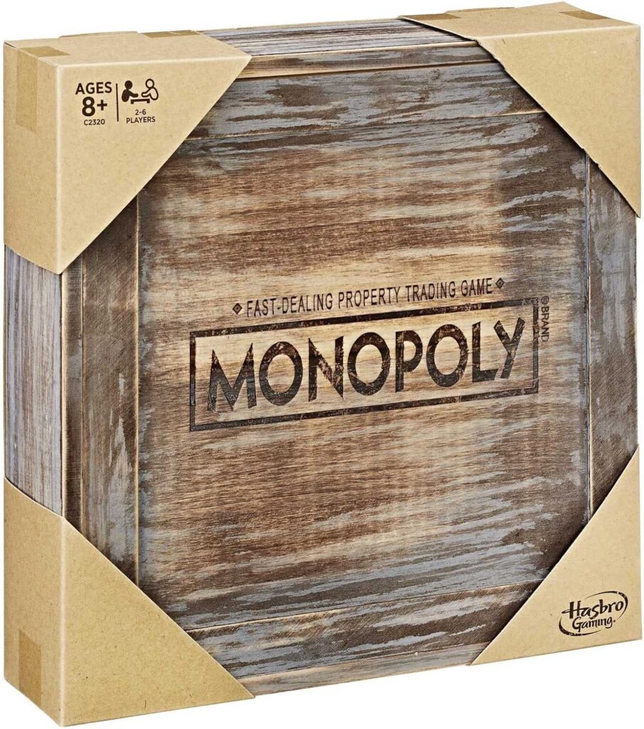 Hasbro Gaming Monopoly Classic Board Game – Collector Edition