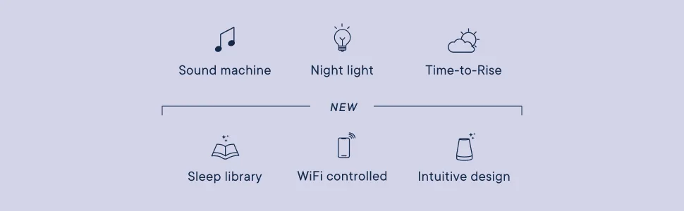 Hatch Rest Baby Audio Monitor and Night Light – Family Size