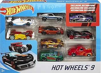 Hot Wheels 9-Car Gift Pack – Hardcover