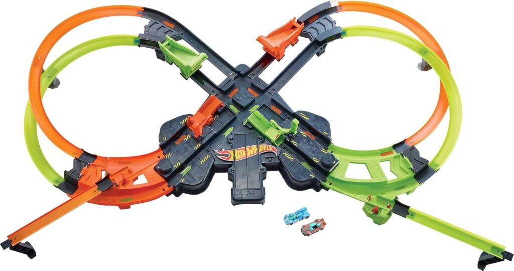 Hot Wheels Criss Cross Crash Track Set – Collector Edition