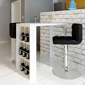 IKEA Lack Side Table High-Gloss White