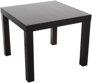 IKEA Lack Side Table Red