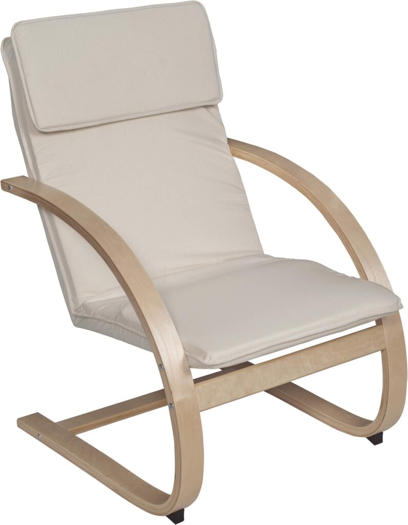 IKEA Poang Armchair High-Gloss White