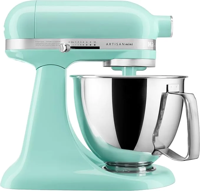 KitchenAid Artisan Mini 3.5 Quart Tilt-Head Stand Mixer Blue Velvet product image