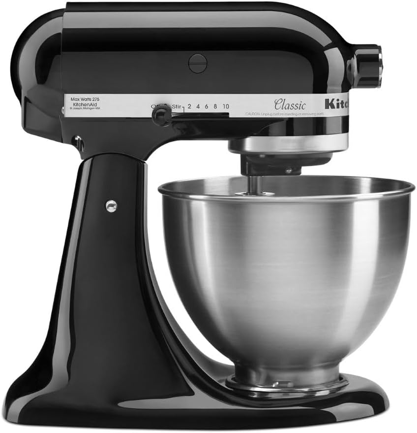 KitchenAid Classic Plus Series 4.5 Quart Tilt-Head Stand Mixer Silver