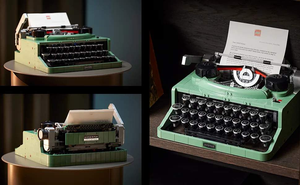 LEGO Ideas Typewriter 76178