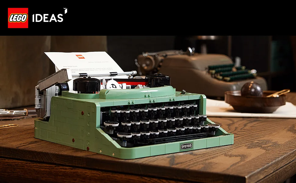 LEGO Ideas Typewriter 76178
