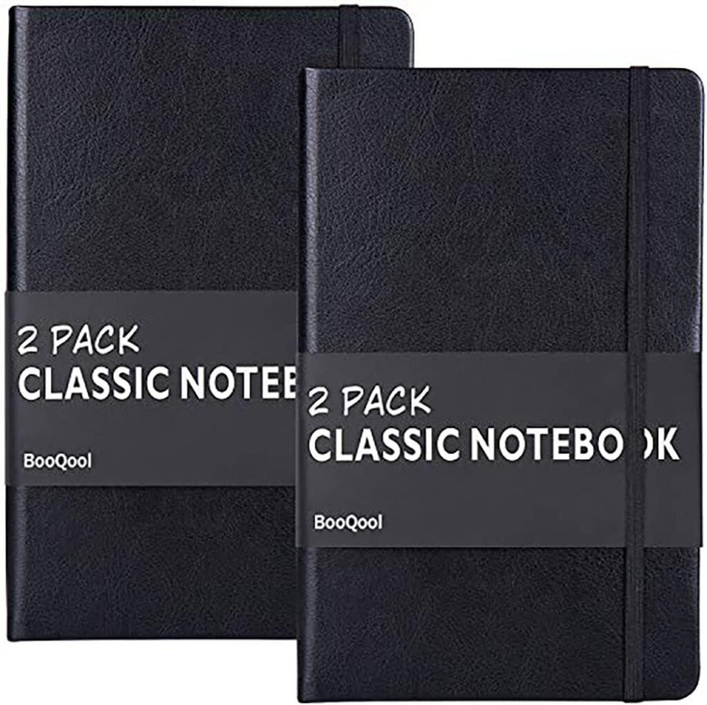 Moleskine Classic Ruled Paper Notebook – Pack of 2