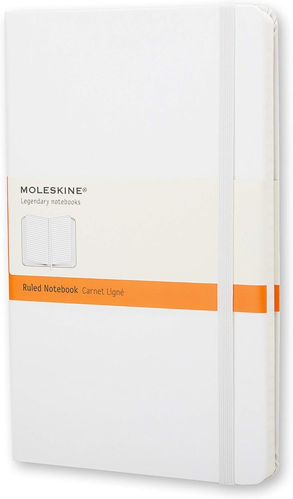 Moleskine Classic Ruled Paper Notebook – Pack of 2