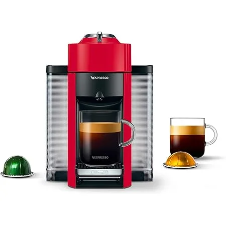 Nespresso VertuoPlus Coffee and Espresso Machine by De’Longhi – Color: Aqua Sky
