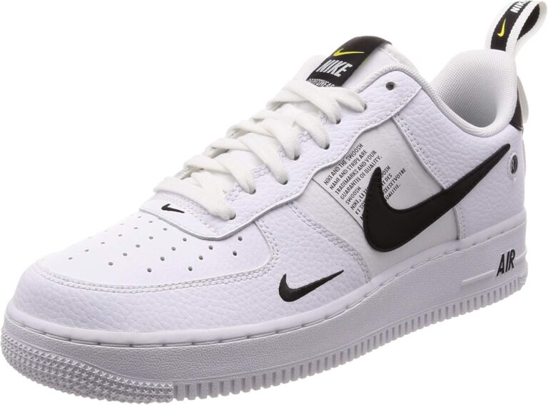 Nike Air Force 1 ’07 – Color: Navy Blue, Size: US 9.5