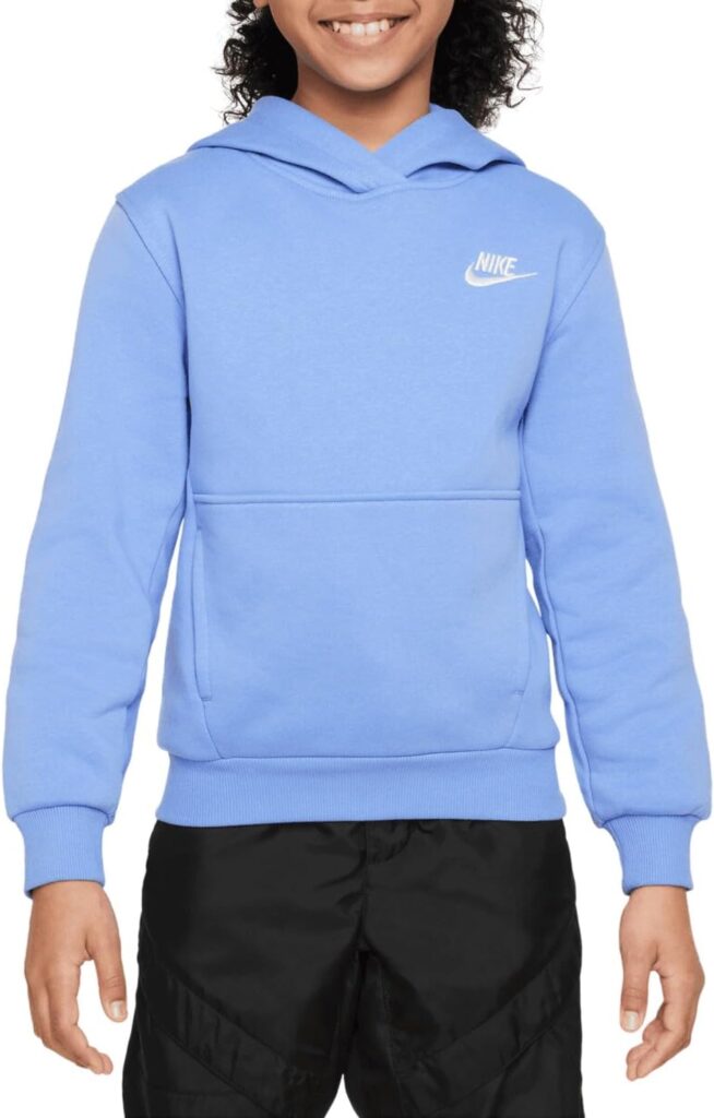 Nike Sportswear Club Fleece Hoodie – Color: Royal Blue, Size: XL