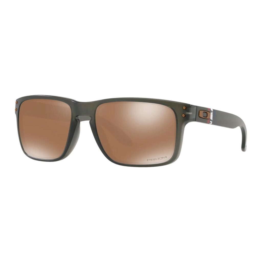 Oakley Holbrook Square Sunglasses – Color: Olive, Size: Medium