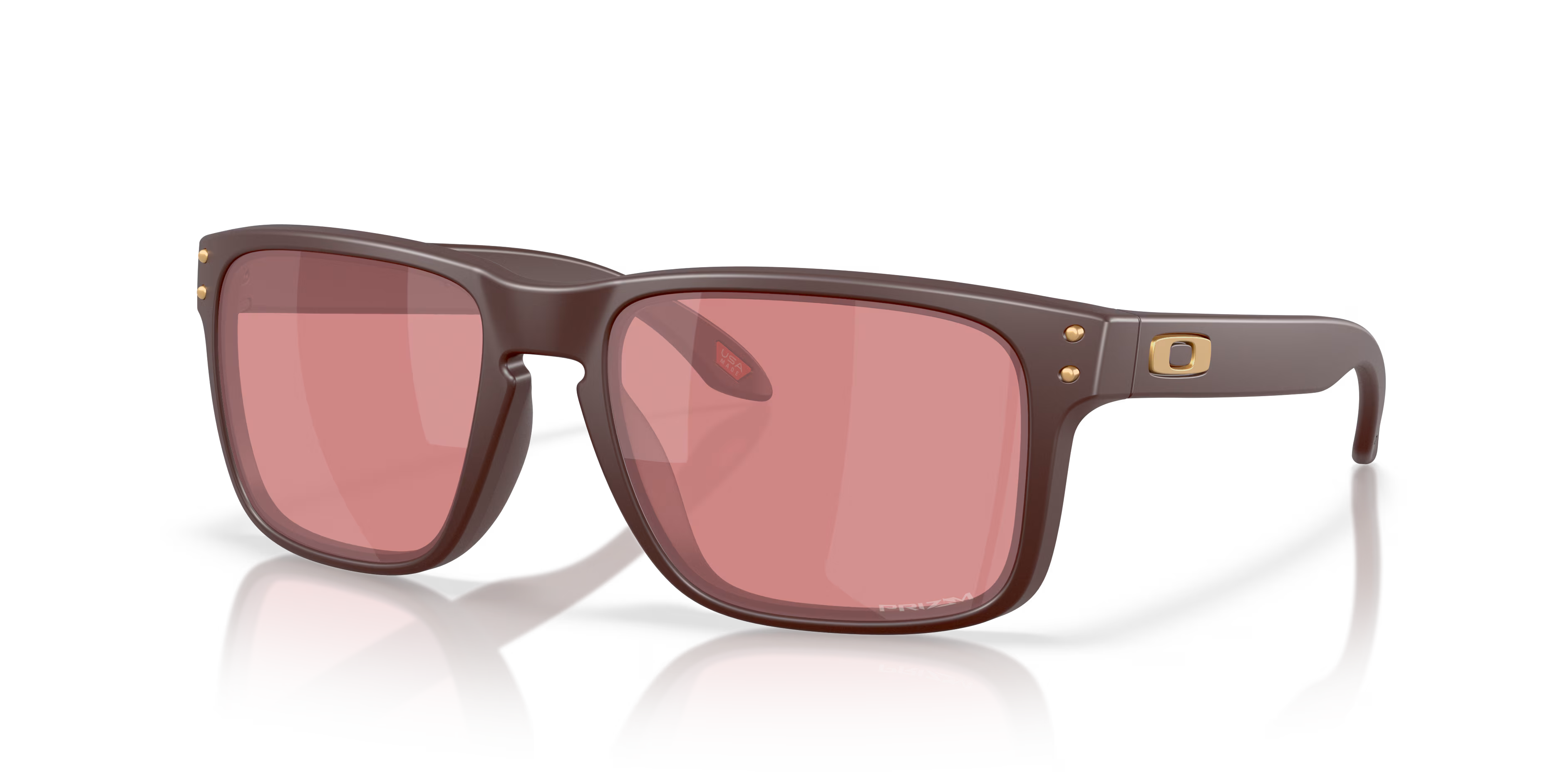 Oakley Holbrook Square Sunglasses – Color: Pink, Size: Medium