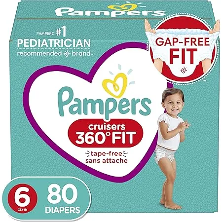 Pampers Cruisers 360 Fit Diapers – Family Size
