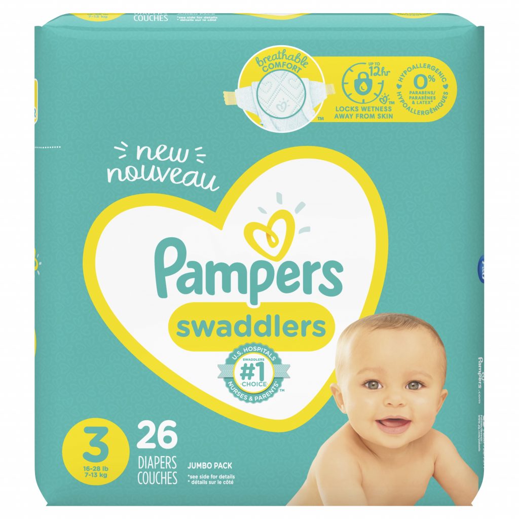 Pampers Swaddlers Diapers Size 3