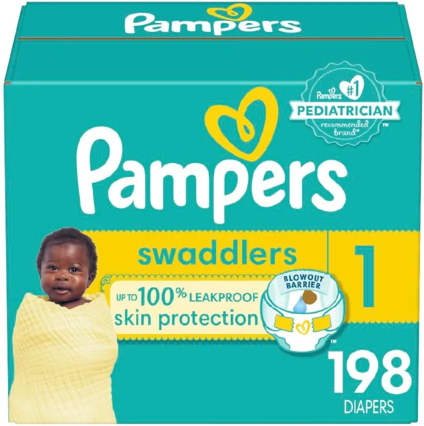 Pampers Swaddlers Disposable Baby Diapers – Pack of 1