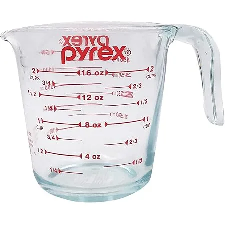 Pyrex 3-Piece Glass Measuring Cup Set – 2-Pack