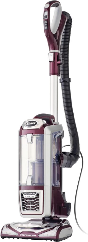 Shark Stratos Upright Vacuum – Color: Stainless Steel