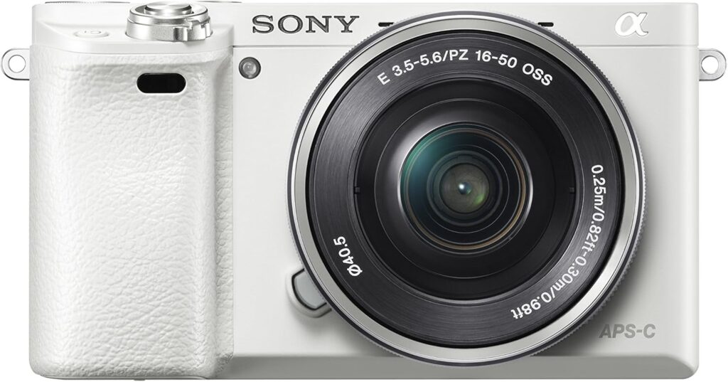 Sony Alpha a6000 Mirrorless Digital Camera with 16-50mm Lens