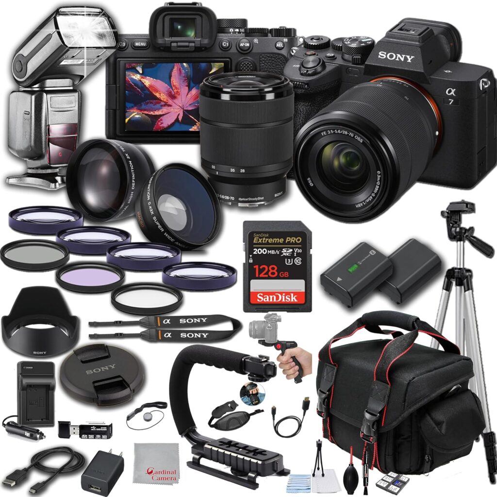 Sony Alpha a7 IV Mirrorless Digital Camera with 16-50mm Lens