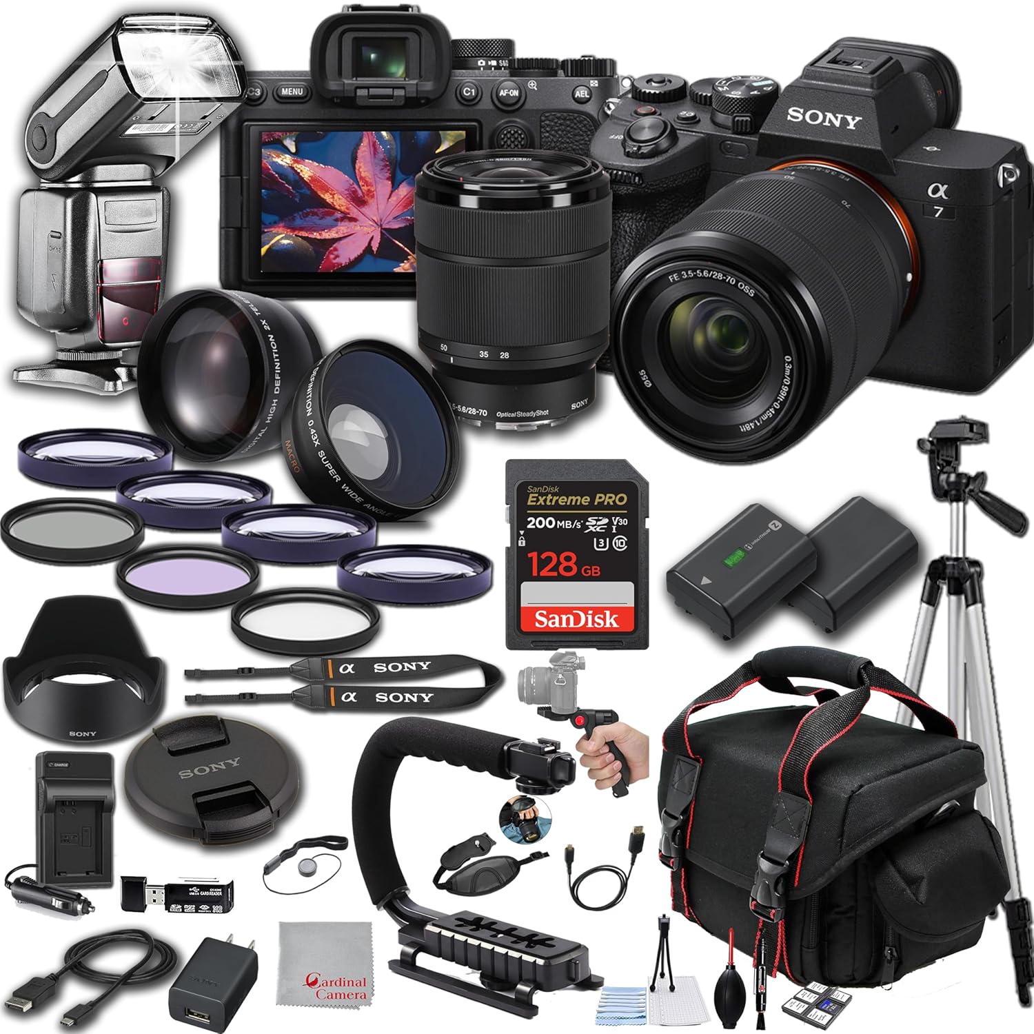 Sony Alpha a7 IV Mirrorless Digital Camera with 16-50mm Lens