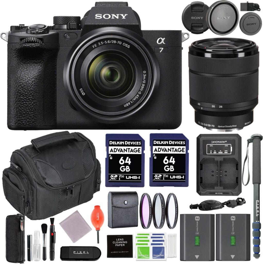 Sony Alpha a7 IV Mirrorless Digital Camera with 16-50mm Lens