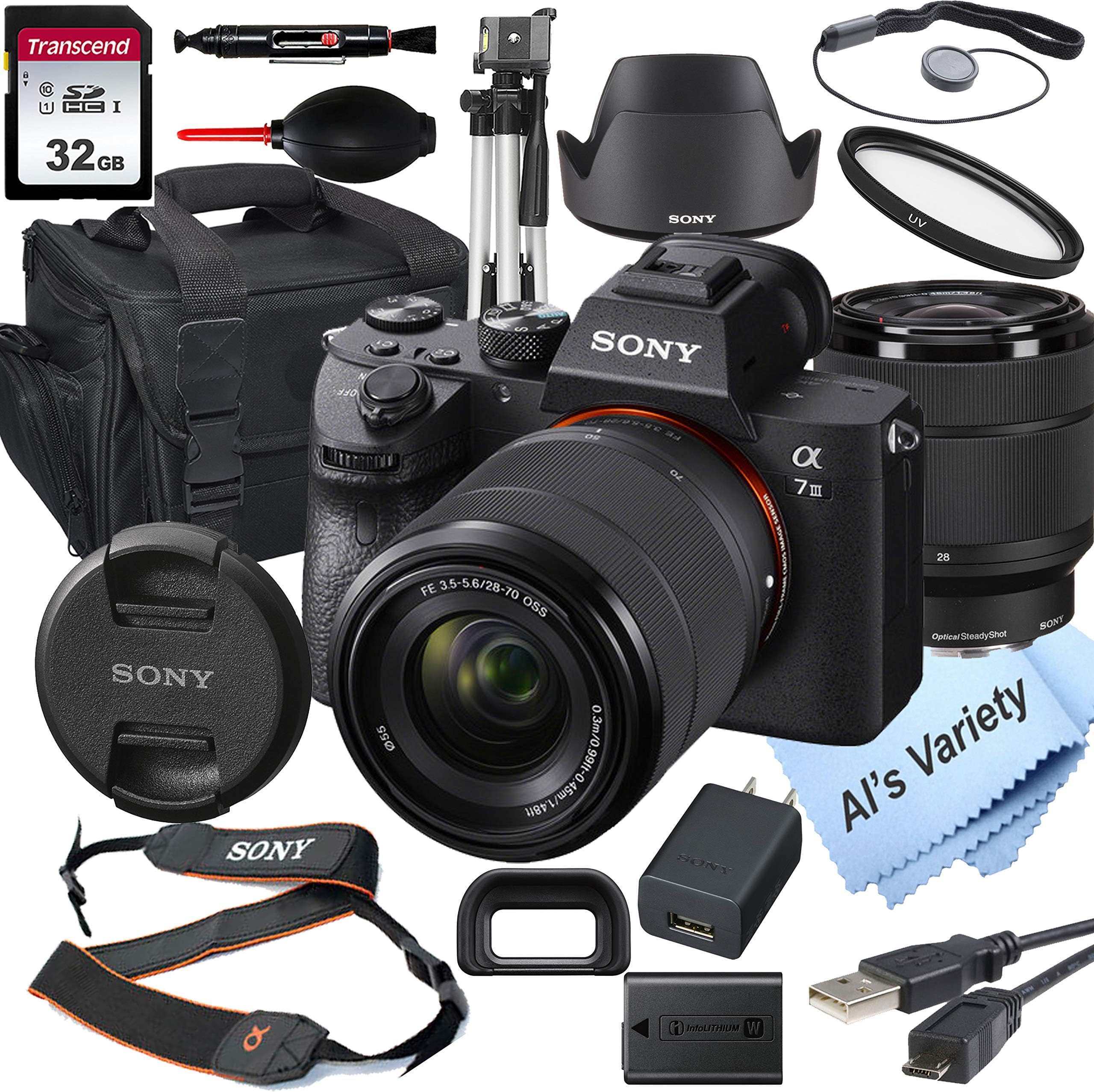 Sony Alpha a7 IV Mirrorless Digital Camera with 28-70mm Lens