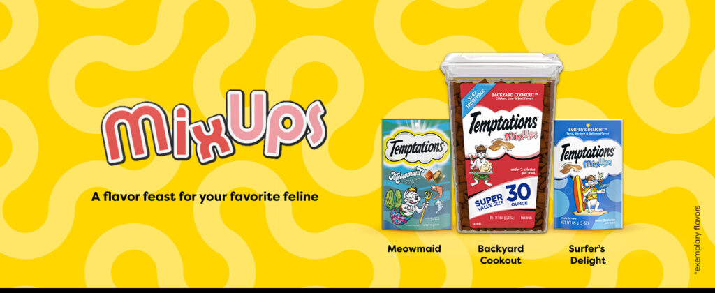 Temptations Classic Crunchy and Soft Cat Treats – Pack of 3